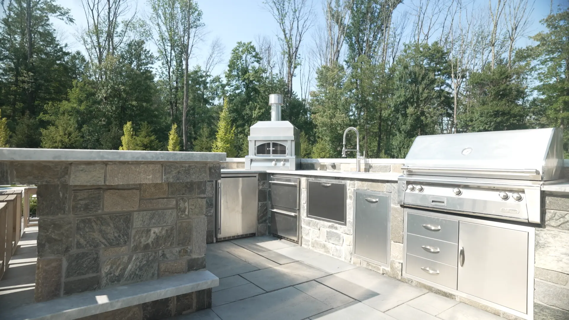 Gorga Outside Kitchen